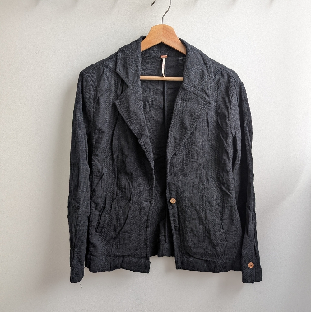 Free People Cotton & Linen Blazer / Jacket